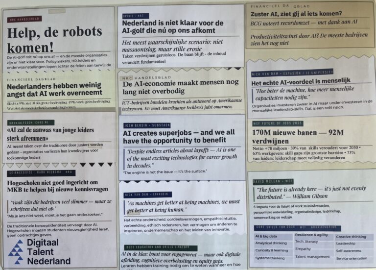 AI neemt alles over? Nee, er is en blijft digitaal talent nodig!