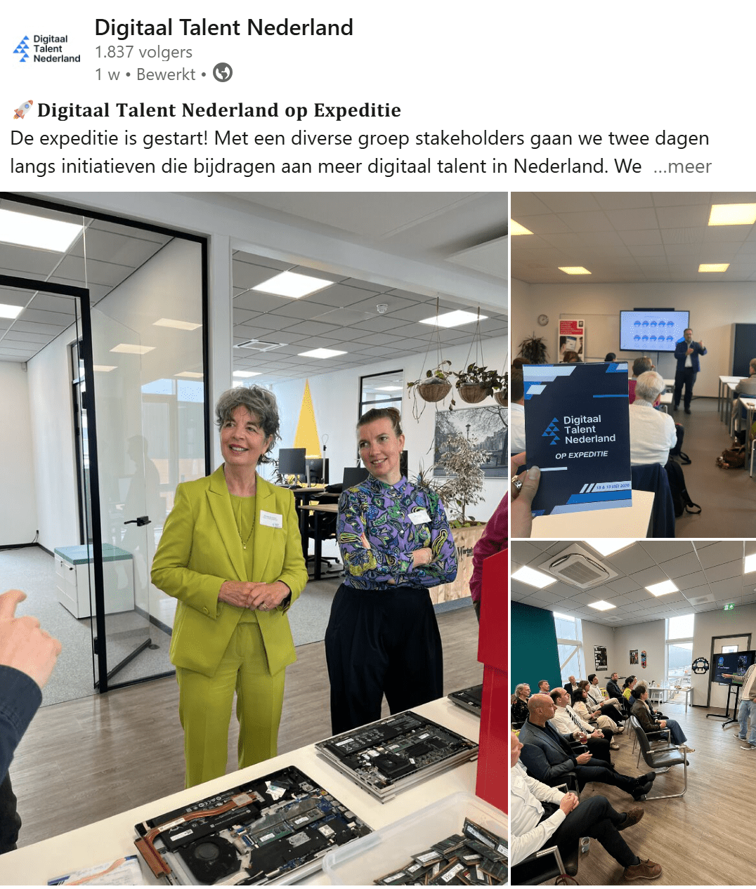 Volg je ons al op Linkedin?