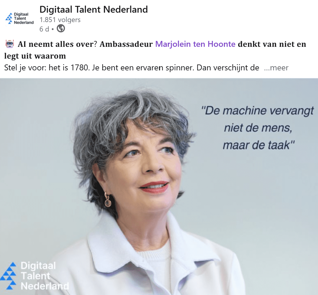 Volg je ons al op Linkedin?